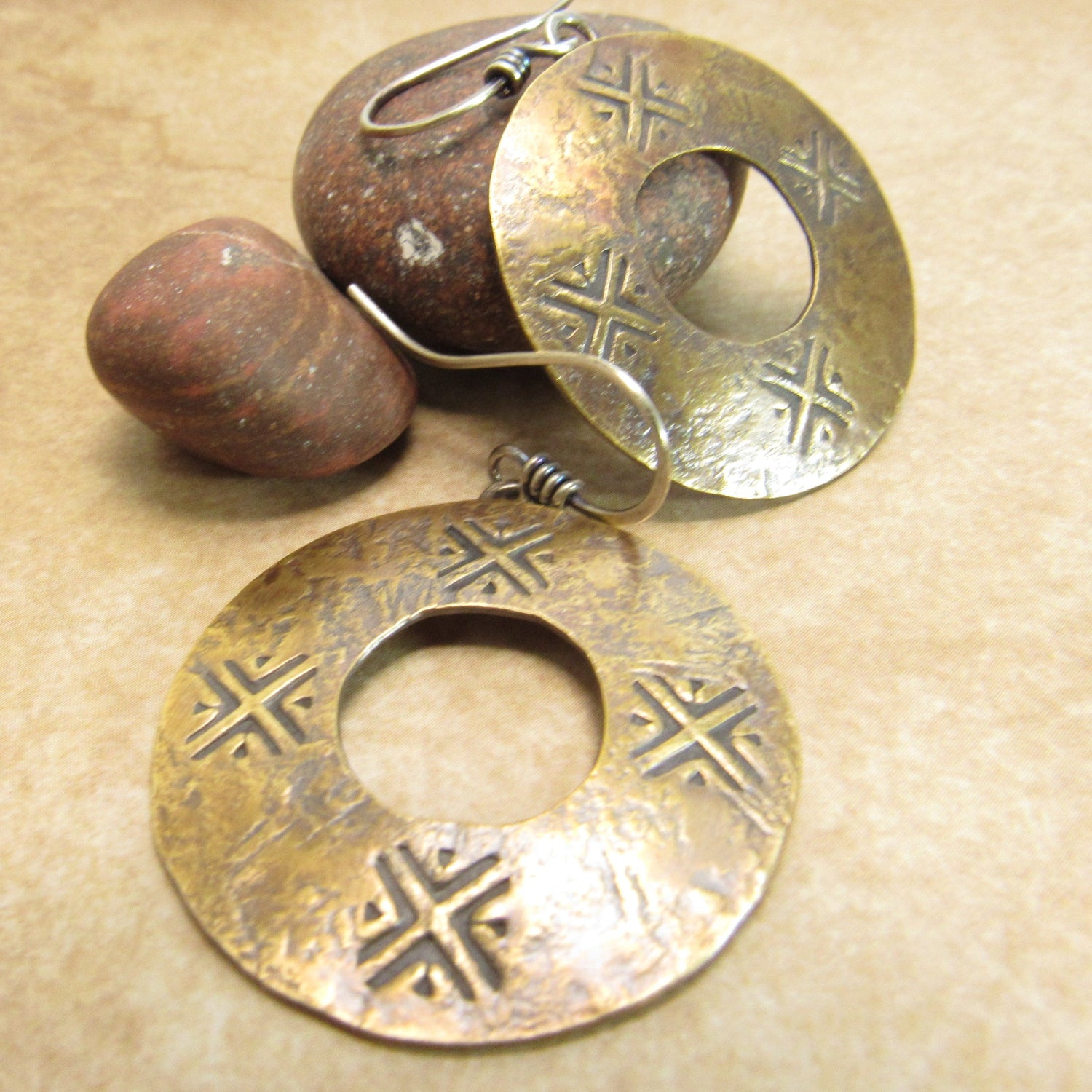 Artisan Earrings – Handcrafted Expression in Metal & Stone