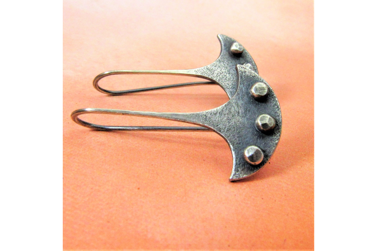 Edgy Sterling Silver Earrings With a Modern Tribal Vibe