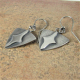 Argentium Sterling Silver Evening Star Earrings