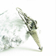 Argentium Sterling Silver Cone Earrings