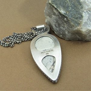 Pachamama, Jasper And Turquoise Necklace, Goddess Pendant, Argentium Sterling Silver, One Of A Kind