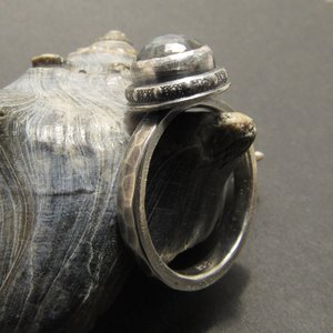 Sterling Silver Labradorite Ring Size 6, 6.25, 6.5, 7, 7.25, 7.5